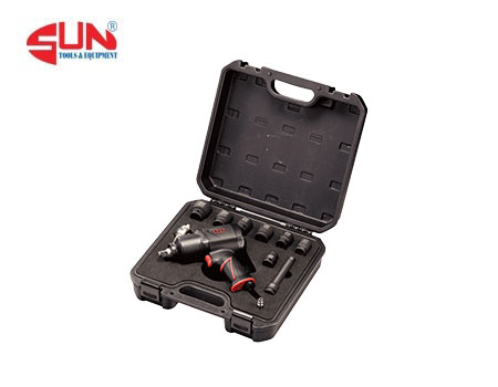 Bộ súng vặn ốc khí nén 1/2" NC-4233Q-KIT và 11 đầu tuýp kèm theo