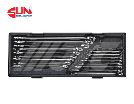 Bộ Cờ Lê Vòng Miệng 17 Chi Tiết JTC-K6171