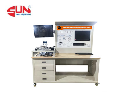 Mô hình đào tạo lắp đặt vận hành cảm biến cho xe tự hành ATP – 99023