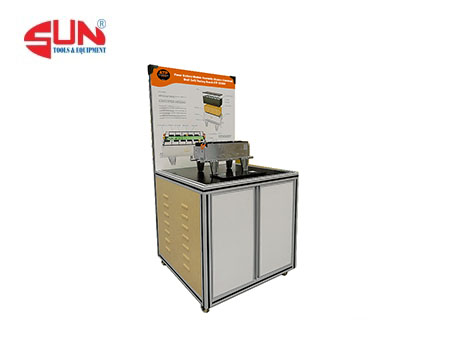 Mô hình lắp ráp module pin và phần mềm giảng dạy về pin xe ô tô điện ATP-55004