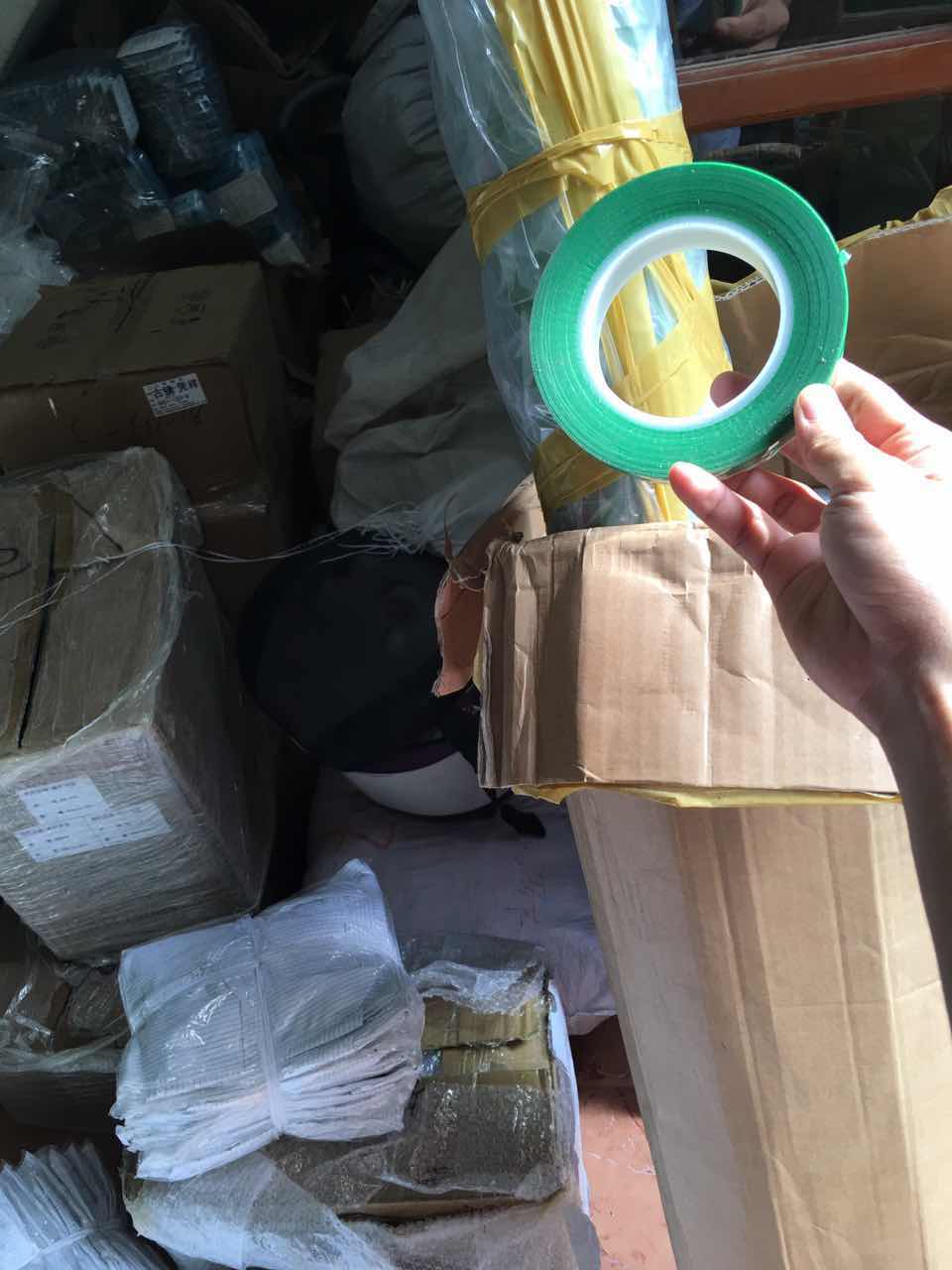 Băng dính chịu nhiệt Silicone màu xanh