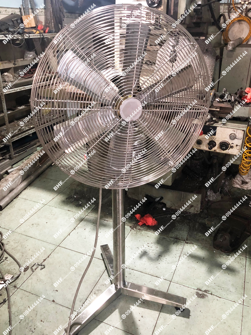 Quạt Đứng Công Nghiệp Bằng Inox 