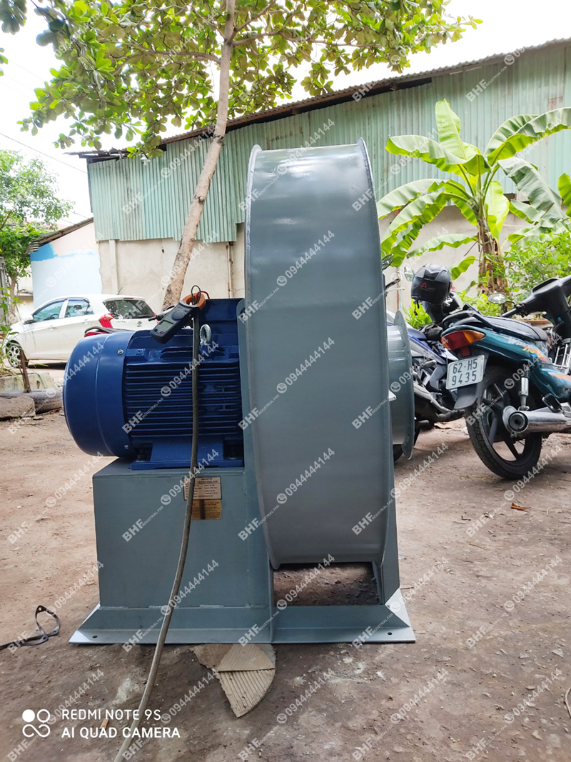 Quạt ly tâm cao áp trực tiếp 22kw