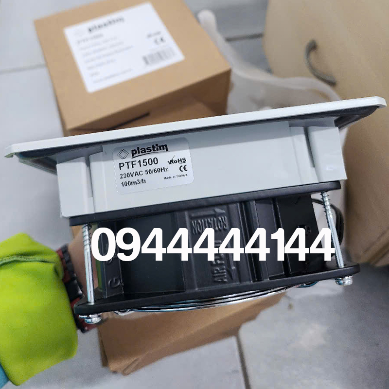 Quạt Làm Mát Tủ Điện Kèm Lọc Bụi Plastim PTF-1500-2