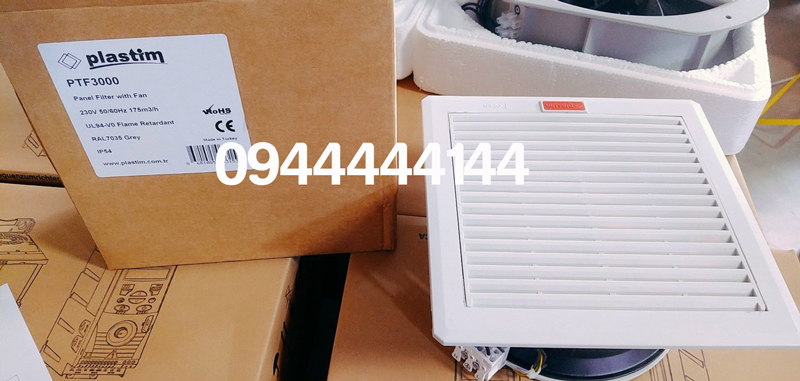 Quạt Làm Mát Tủ Điện Kèm Lọc Bụi Plastim PTF-3000