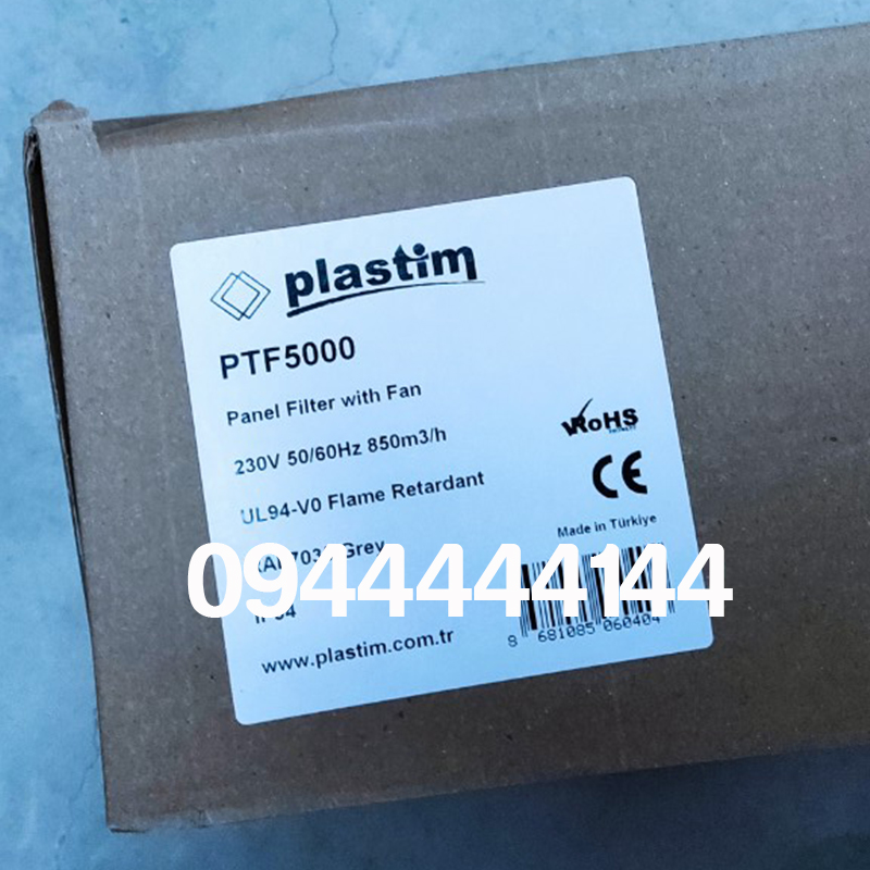 Quạt Tủ Điện Kèm Lọc Bụi Plastim PTF-5000-3