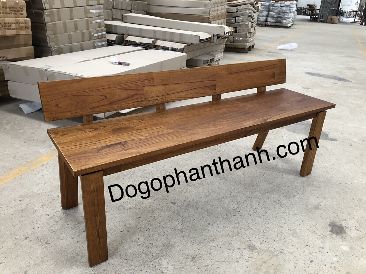 Ghế Băng Gỗ Xoan Đào Có Tựa Lưng Ghế Băng Gỗ Xoan Đào Có Tựa Lưng