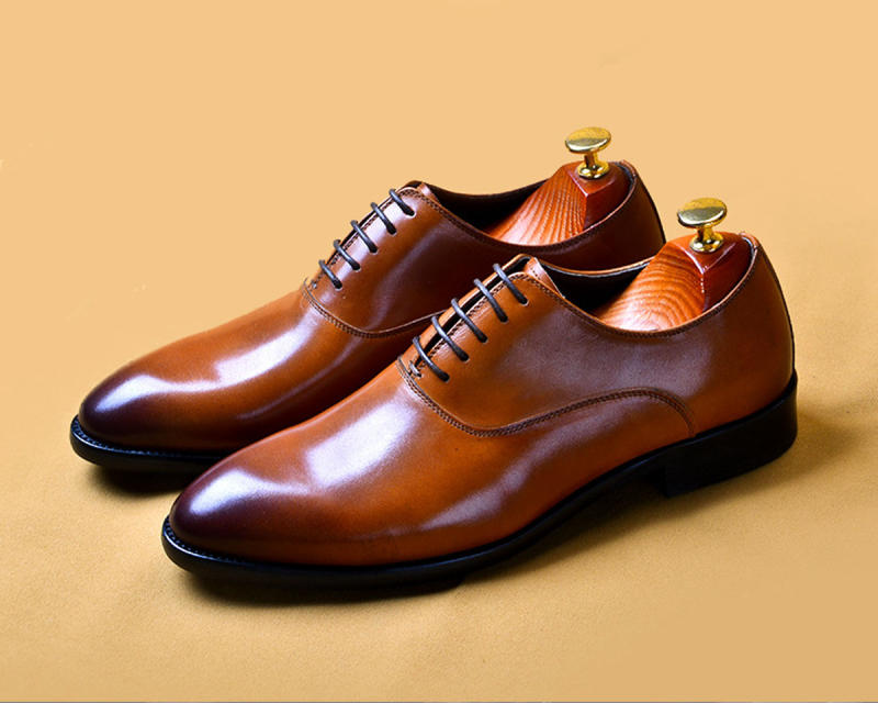 2/ Giày nam dự tiệc Oxford cap-toe