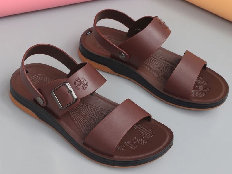 Sandal từ da tự nhiên