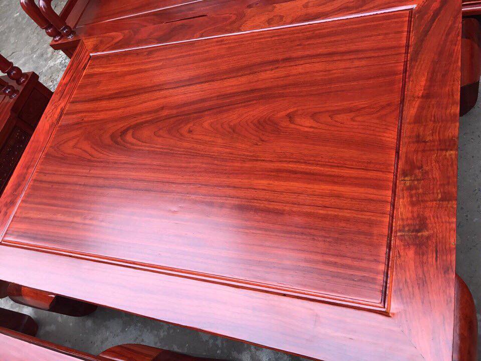 Bộ bàn ghế tần thủy hoàng gỗ hương đỏ nam phi – Đồ gỗ Đỗ Mạnh
