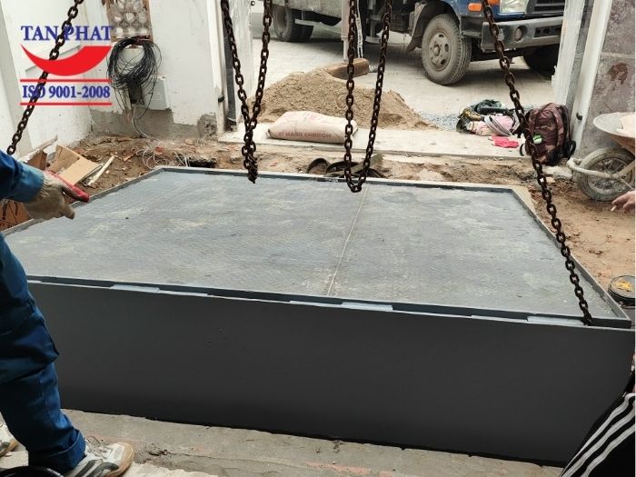 Tân Phát lắp đặt sàn nâng dock thủy lực