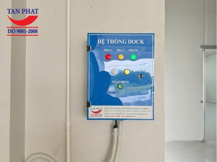 Tân Phát lắp đặt dock leveler 8 tấn Ninh Bình ở KCN Thái Hà
