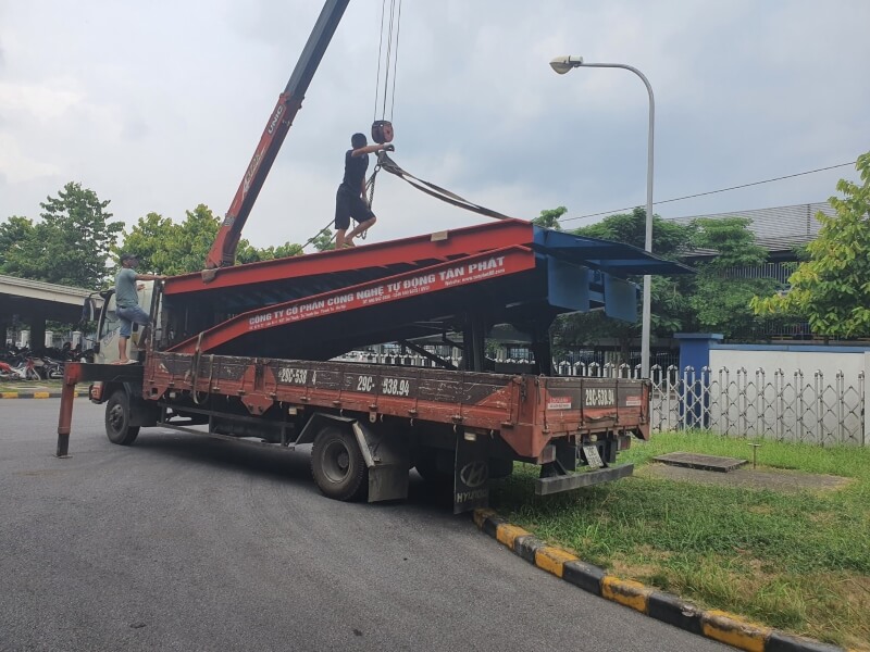 Tân Phát bàn giao sản phẩm tại đơn vị khách hàng