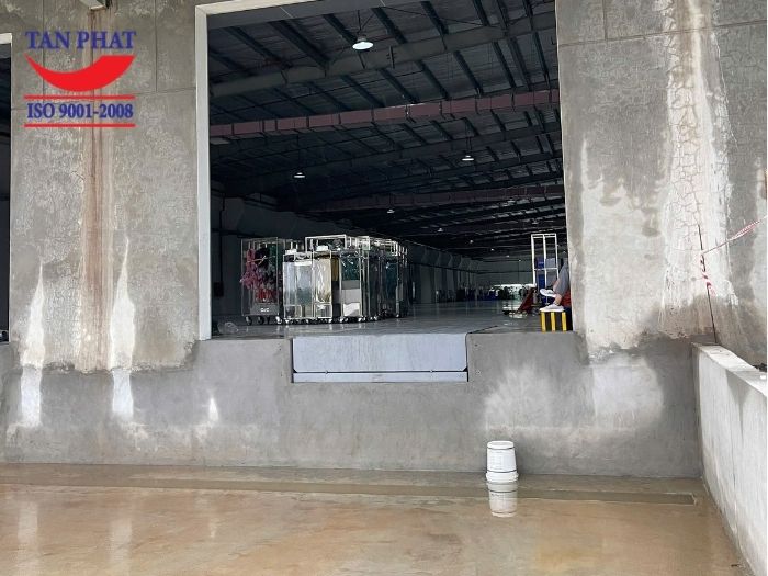 Lắp đặt sàn nâng thủy lực 6 tấn ở Hà Nam