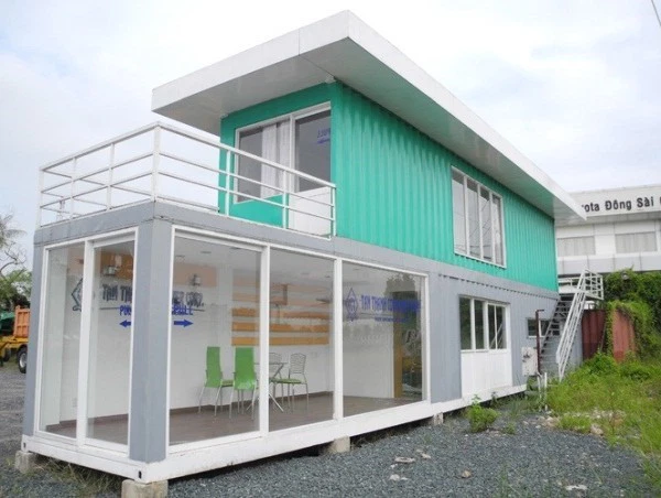 Mẫu nhà container xây nhanh giá tiết kiệm