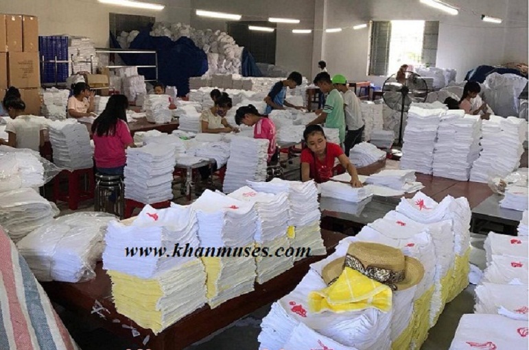 Địa chỉ bán khăn mầm non uy tín, giá giẻ tại Bình Thạnh - HCM