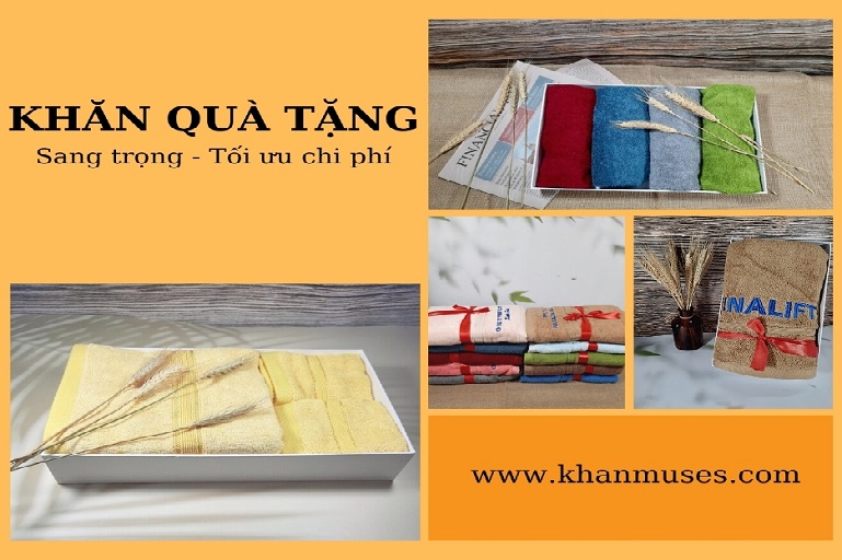Đơn vị cung cấp Khăn quà tặng doanh nghiệp cuối năm uy tín chiết khấu cao