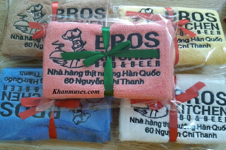 Địa chỉ cung cấp khăn quà tặng giá giẻ tại Quận 12 Thành Phố HCM.