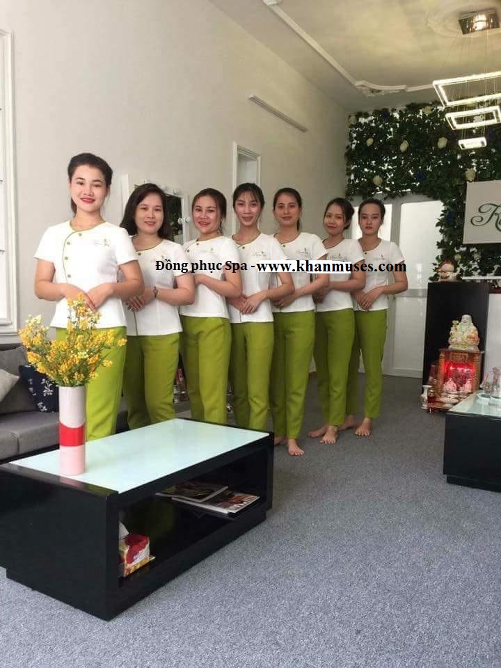 ĐỒNG PHỤC SPA VẺ ĐẸP CHUYÊN NGHIỆP CỦA SPA