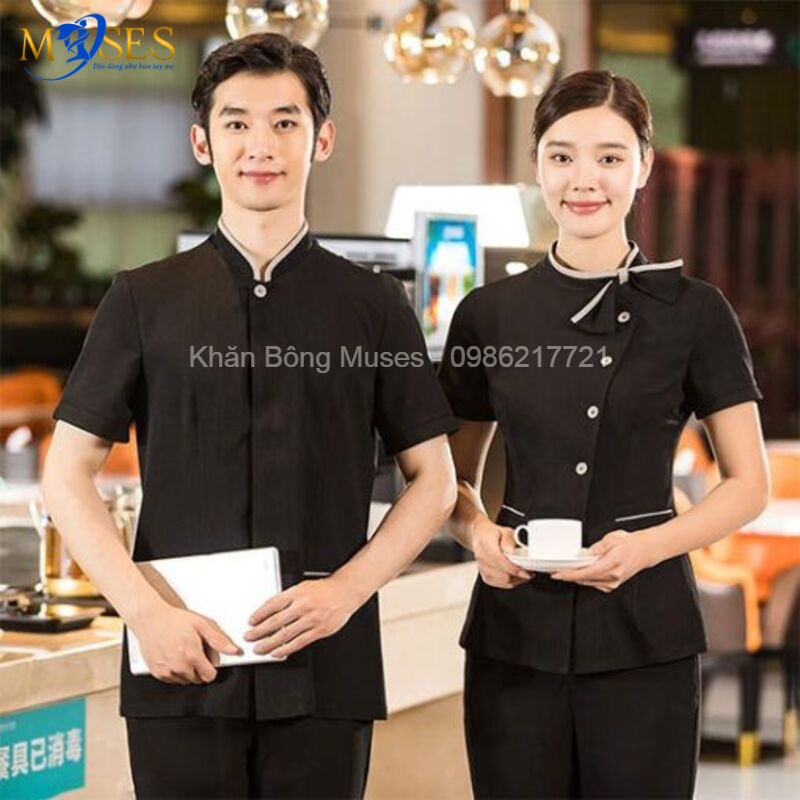 Top Mẫu Áo Đồng Phục Màu Đen Phù Hợp Với Nhiều Mô Hình Doanh Nghiệp