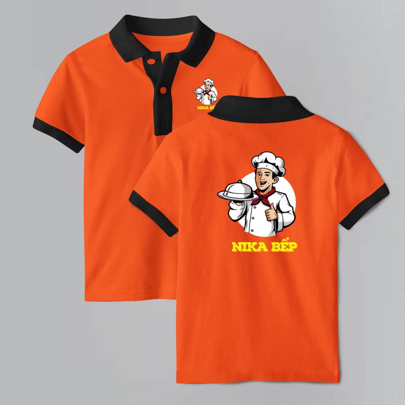 Tổng Hợp Một Số Mẫu Áo Thun Đồng Phục Cho Quán Ăn Bình Dân