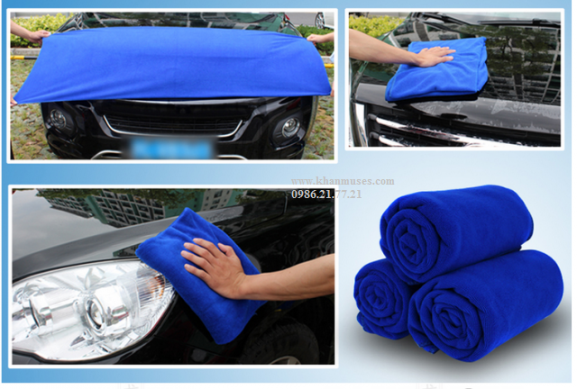 Khăn Spa - lau kính - xe hơi - Microfiber - Giá rẻ tại Quận Hà Đông
