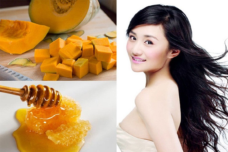 Hướng dẫn Bí kíp làm đẹp da mặt từ quả bí đỏ .