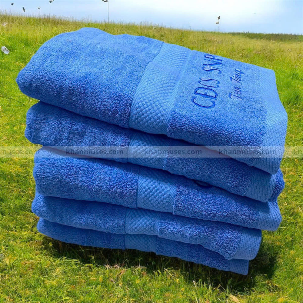 Khăn quà tặng doanh nghiệp cotton thêu logo - CĐCS SNP