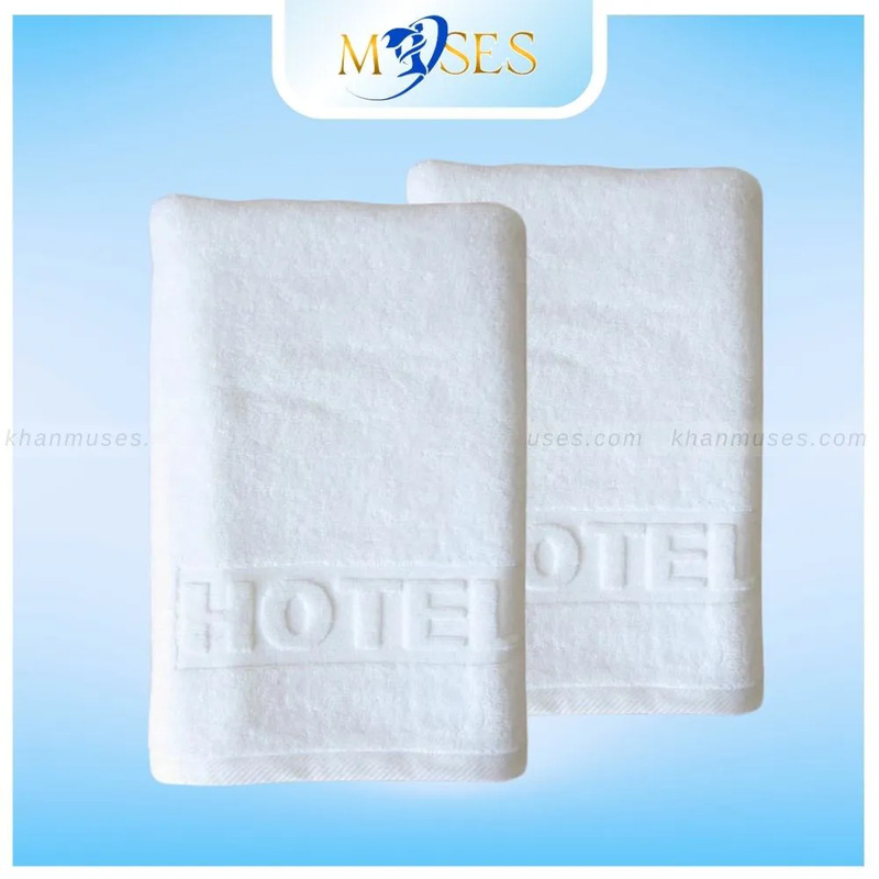 Cung Cấp Khăn Dệt Logo - Khăn Tắm Khách Sạn