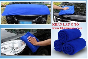 Cung cấp khăn lau Ô tô Microfiber tại Bạc Liêu