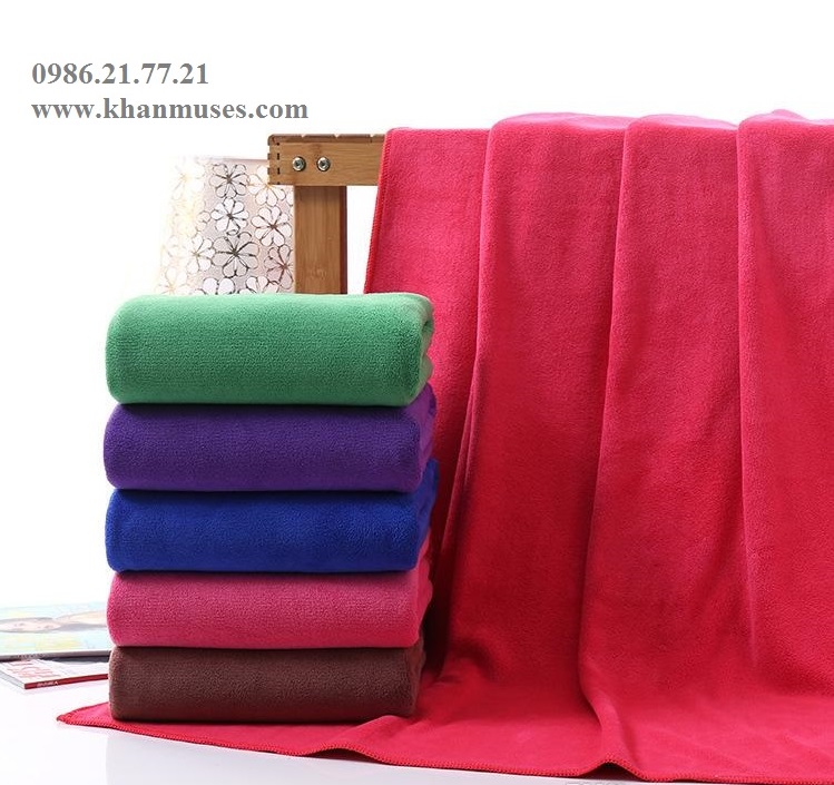 Khăn Spa - lau kính - xe hơi - Microfiber - Giá rẻ tại Quận CẦU GIẤY