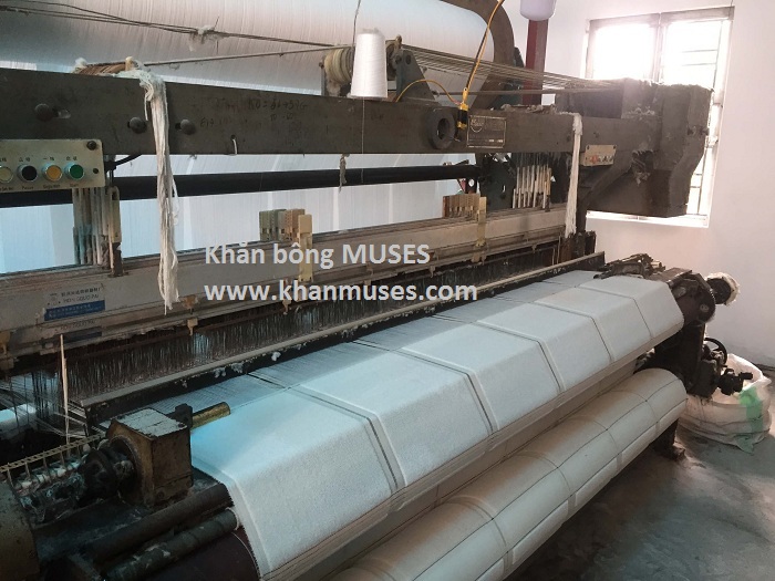 Quy trình sản xuất Khăn bông xuất Khẩu