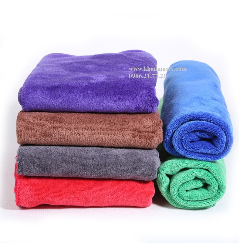Khăn Spa - lau kính - xe hơi - Microfiber - Giá rẻ tại Quận Đống Đa