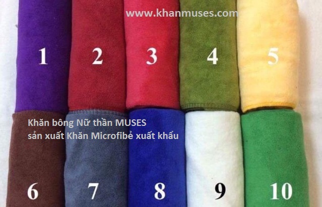 Nhà máy sản xuất Khăn Microfiber xuất khẩu tại Hồ Chí Minh