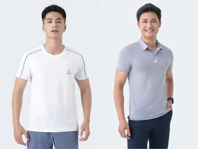 Form áo đồng phục thường thoải mái, dễ mặc