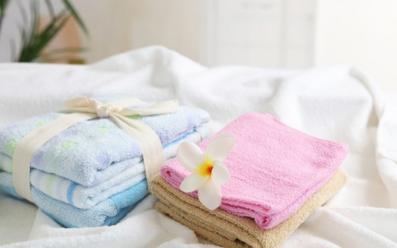 Khăn cotton dịu nhẹ với da