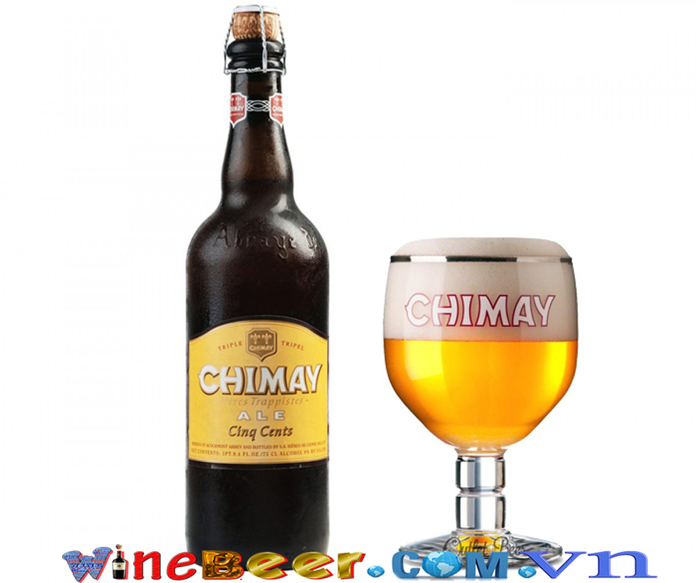 Bia Chimay trắng 750ml