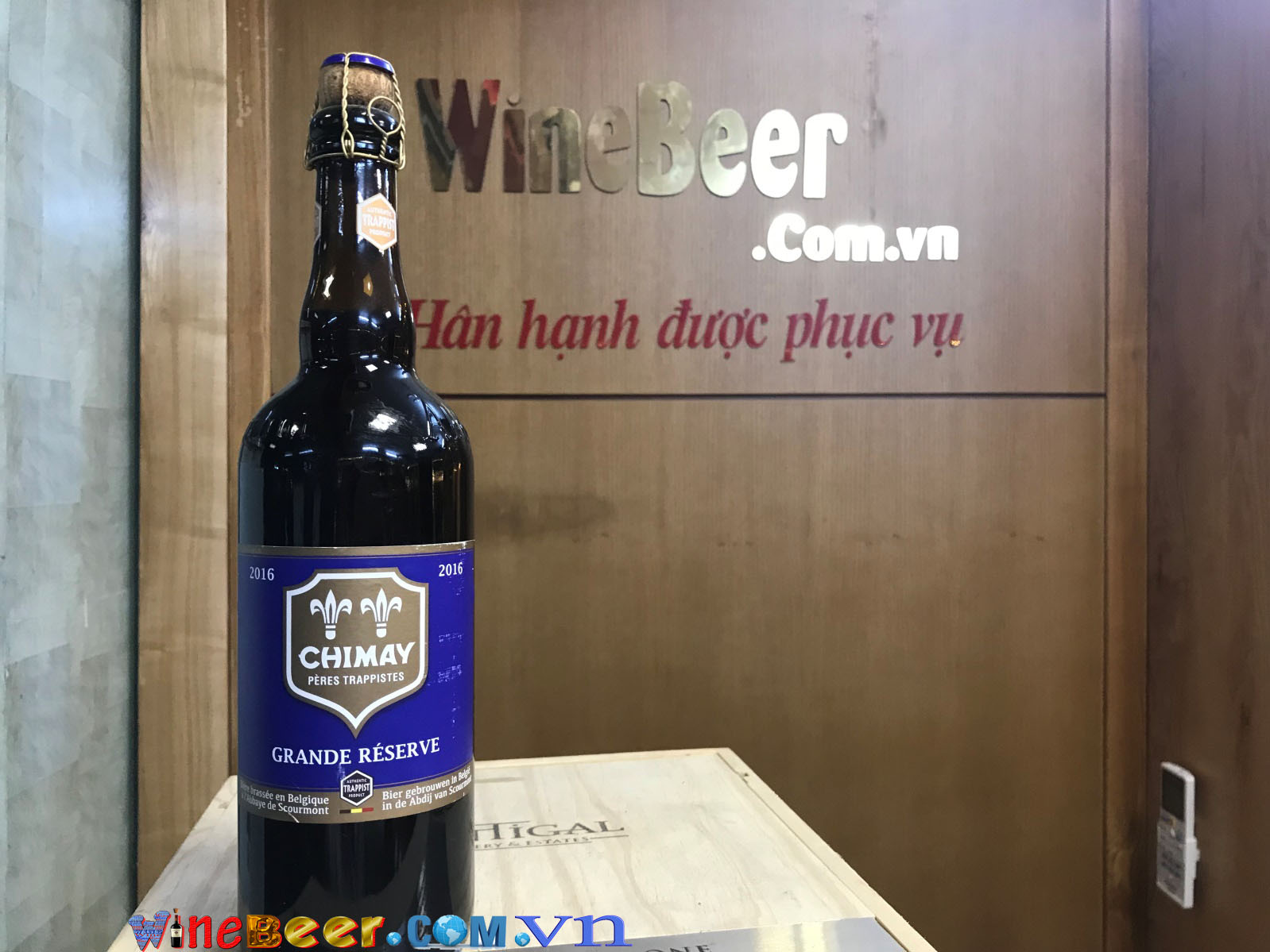 Bia Chimay xanh 750ml