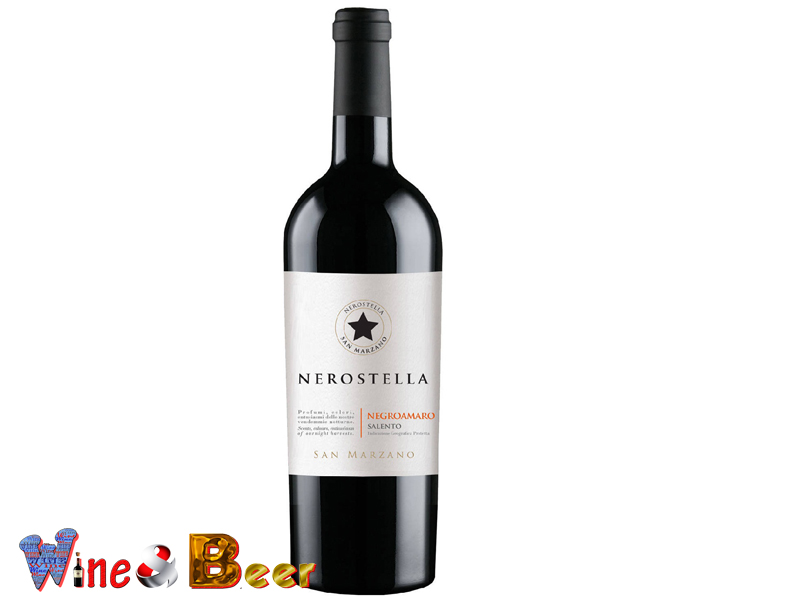 Rượu vang ý Nerostella Negroamaro San Marzano Cantine
