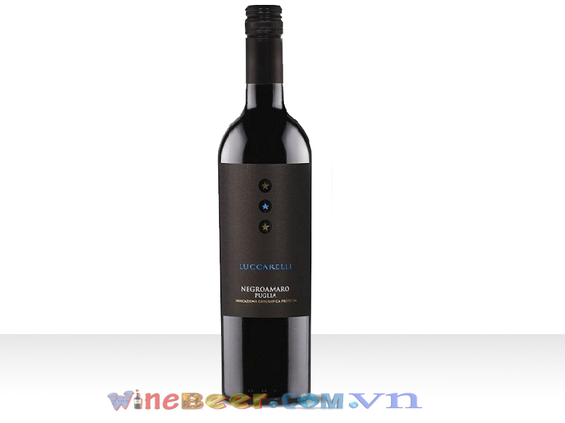 rượu vang ý Lucarreli Negroamaro
