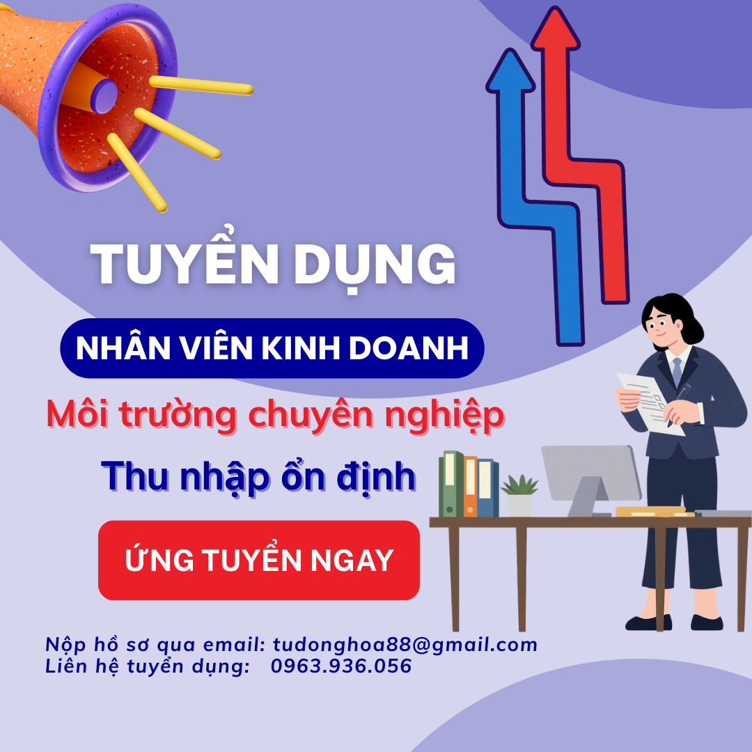 TUYỂN NHÂN VIÊN KINH DOANH