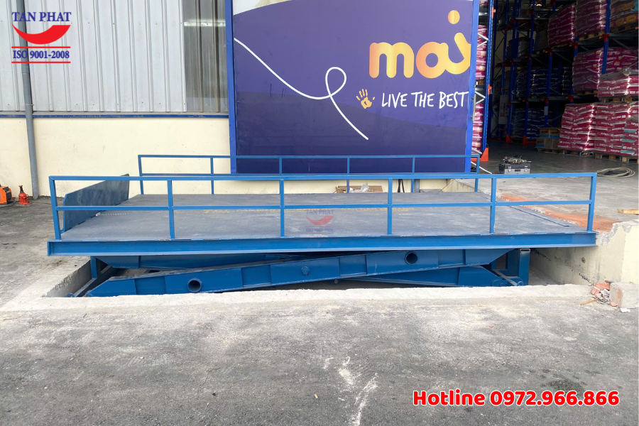 Lắp đặt bàn nâng hạ thủy lực 6 tấn tại KCN ở Châu Sơn, Ninh Bình