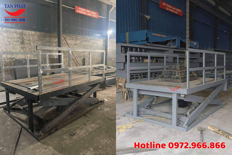 Hoàn thiện bàn giao bàn nâng 1,5 tấn tại Bắc Kạn