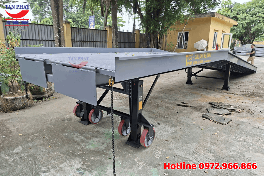 Dự án cầu xe nâng 8 tấn tại Ninh Bình