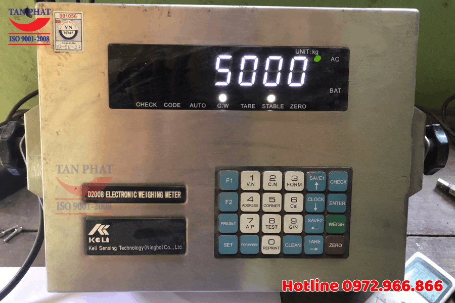 Kiểm định cân ô tô 80 tấn tại Hưa Bum, Lai Châu 