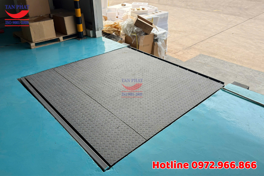 Dự án bàn giao sàn nâng thủy lực 3 tấn tại Thái Nguyên