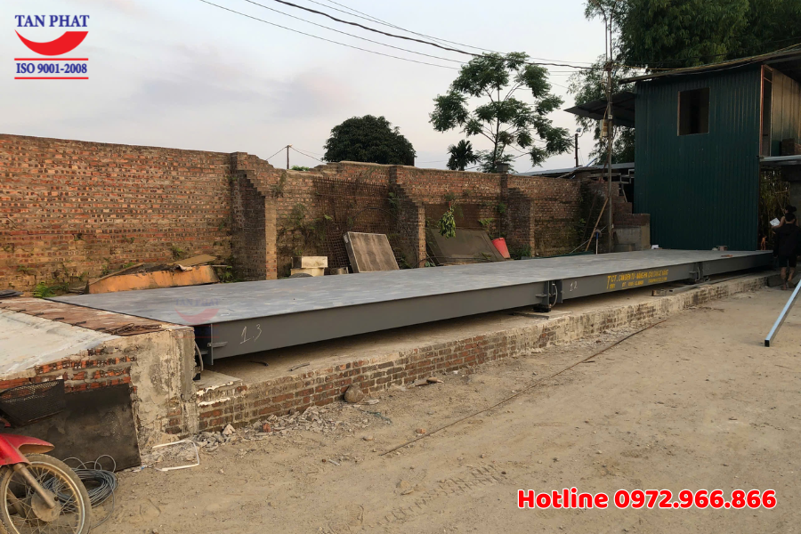 Bàn giao 03 trạm cân ô tô 100 tấn tại Quy Mông, Yên Bái