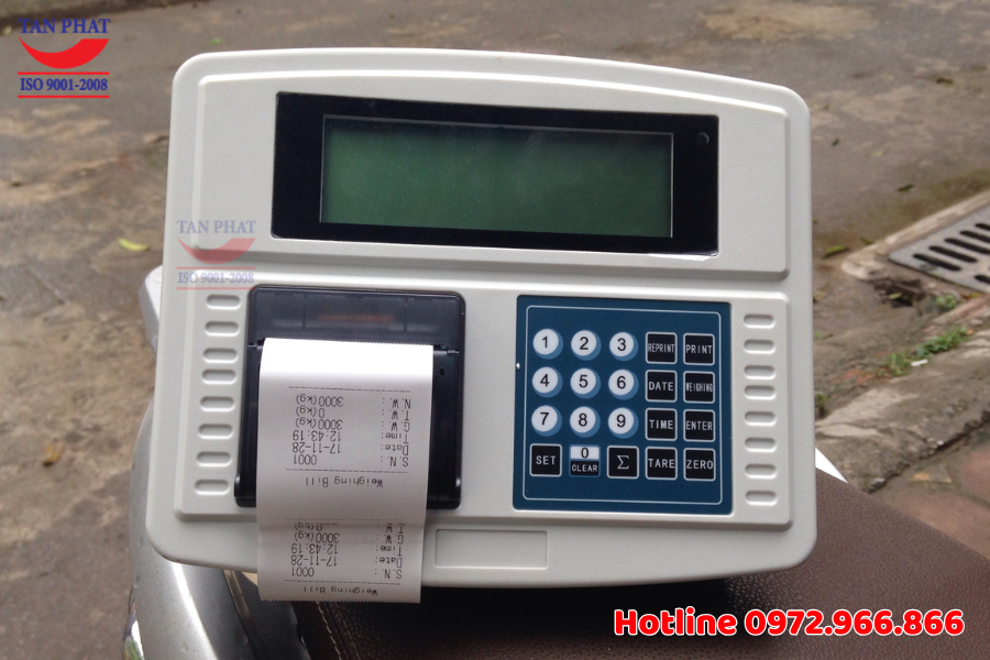 Đầu cân điện tử XK3118T6P in phiếu trực tiếp