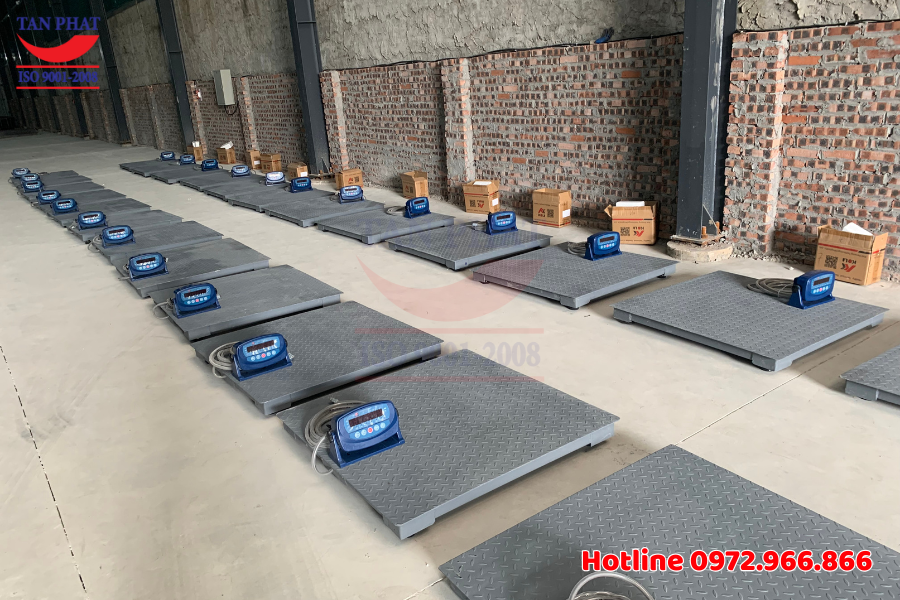 Cân sàn điện tử 