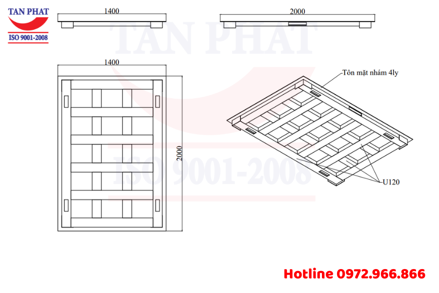 Cân sàn điện tử 